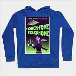 Lemon Demon Hoodies - Touch Tone Telephone Poster Hoodie TP3010