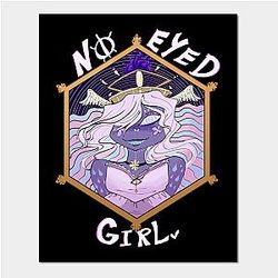Lemon Demon Posters - NO EYED GIRL Poster TP3010