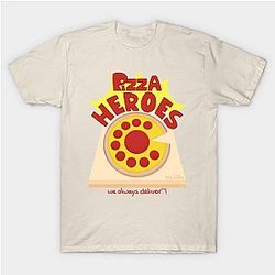 Lemon Demon T-Shirts - Pizza Heroes T-shirt TP3015