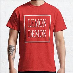 Lemon Demon T-Shirts - Simple Art Print With Love Classic T-Shirt