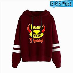 Lemon Demon Punk Demon Illustration 3D Hoodies