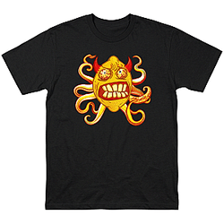 Devil Octopus Lemon LA 0804 Lemon Demon T-Shirts