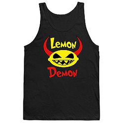 Classic Horned Logo LA 0804 Lemon Demon Tank Tops