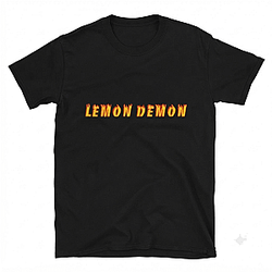 Vintage Horned Lemon Demon Graphic Tee LA2906 Lemon Demon T-Shirts