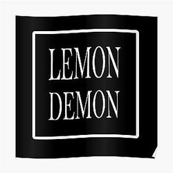 Lemon Demon Posters - Simple Art Print With Love Poster