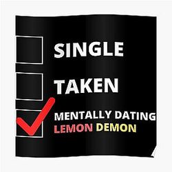 Lemon Demon Posters - Lemon Demon Relationship Poster
