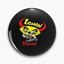 Lemon Demon Pins - Lemon Demon Dj T-Shirt Pin