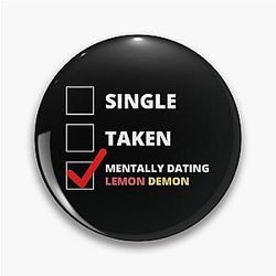 Lemon Demon Pins - Lemon Demon Relationship Pin