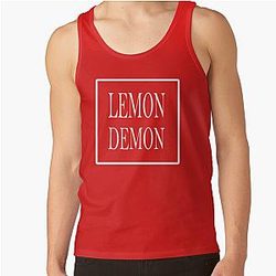 Lemon Demon Tank Tops - Simple Art Print With Love Tank Top