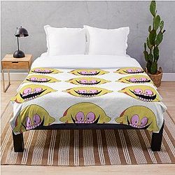 Lemon Demon Blanket - Lemon Demon Throw Blanket
