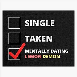 Lemon Demon Puzzles - Lemon Demon Relationship Jigsaw Puzzle