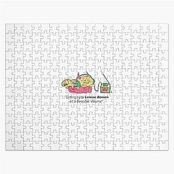 Lemon Demon Puzzles - Listening to Lemon Demont Jigsaw Puzzle