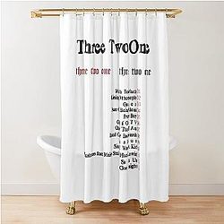 Three Lennon Stella Shower Curtain