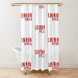 Lennon Stella - Beatles Font Shower Curtain