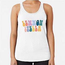 Lennon Stella Vibe Racerback Tank Top