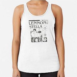 Lennon Stella Merch Racerback Tank Top