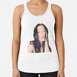 Lennon Stella Trippy Racer Back Tank Top