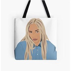 Lennon Stella Drawing All Print Tote Bag