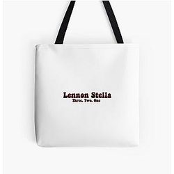 Lennon Stella - Three One All Over Print Tote Bag