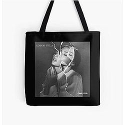 Lennon Stella Music All Over Print Tote Bag