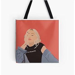 Lennon Stella All Over Print Tote Bag