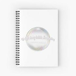 BUBBLE Lennon Stella Spiral Notebook