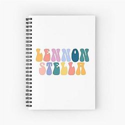 Lennon Stella Spiral Notebook
