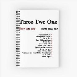 Three Stella Spiral Notebook