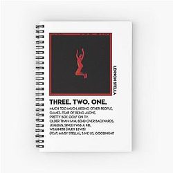 Lennon Stella Three album Spiral Notebook
