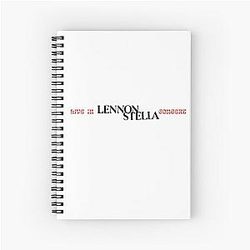 Live in Concert John Lennon & Stella McCartney Spiral Notebook