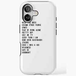 Lennon Stella tracklist iPhone Tough Case