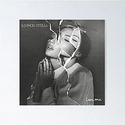 John Lennon & Stella Rainbow Poster