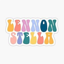 Lennon Stella Vibes Sticker
