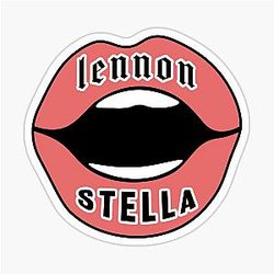 Lennon Stella Lip Sticker