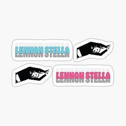 Lennon Stella Retro Stickers