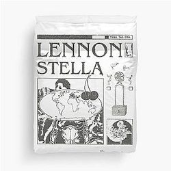 Lennon Stella Merch Duvet Cover