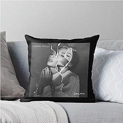 Lennon Stella Singer Throw Pillow