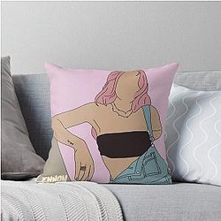 John Lennon Stella Throw Pillow