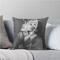 John Lennon Stella Rainey Throw Pillow