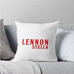 Lennon Stella Beatles Throw Pillow