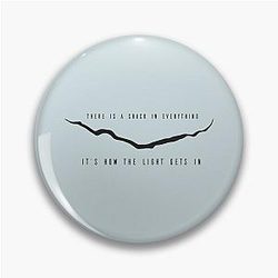 Dr. Who - Leonard Cohen Crack   Pin