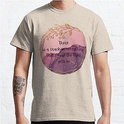 There is a crack in everything that's how the light gets in - Leonard Cohen Classic T-Shirt