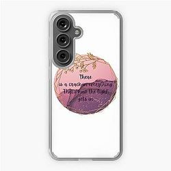 There is a crack in everything that's how the light gets in - Leonard Cohen Samsung Galaxy Soft Case