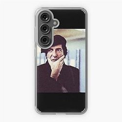 Leonard Cohen photo in beret Samsung Galaxy Soft Case