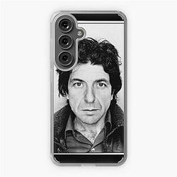 Leonard Cohen Black and White  Samsung Galaxy Soft Case