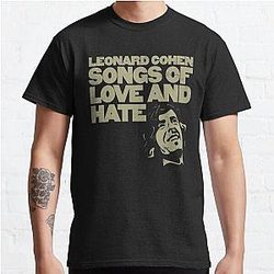 Leonard Cohen Songs of Love And Hate Classic T-Shirt