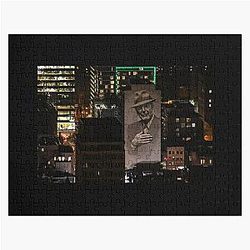Montreal at Night Home of Leonard Cohen Jigsaw Puzzle