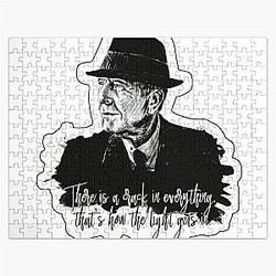 of Leonard Cohen Jigsaw Puzzle
