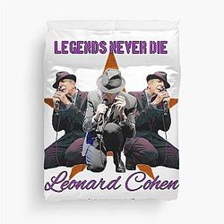 Leonard Cohen Duvet Cover
