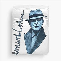Leonard Cohen Duvet Cover